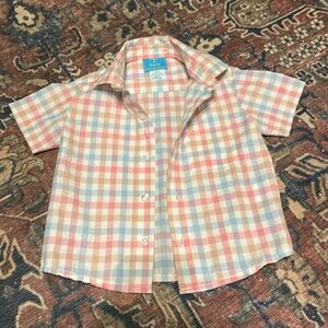 Claire & Charlie Gingham Shirt